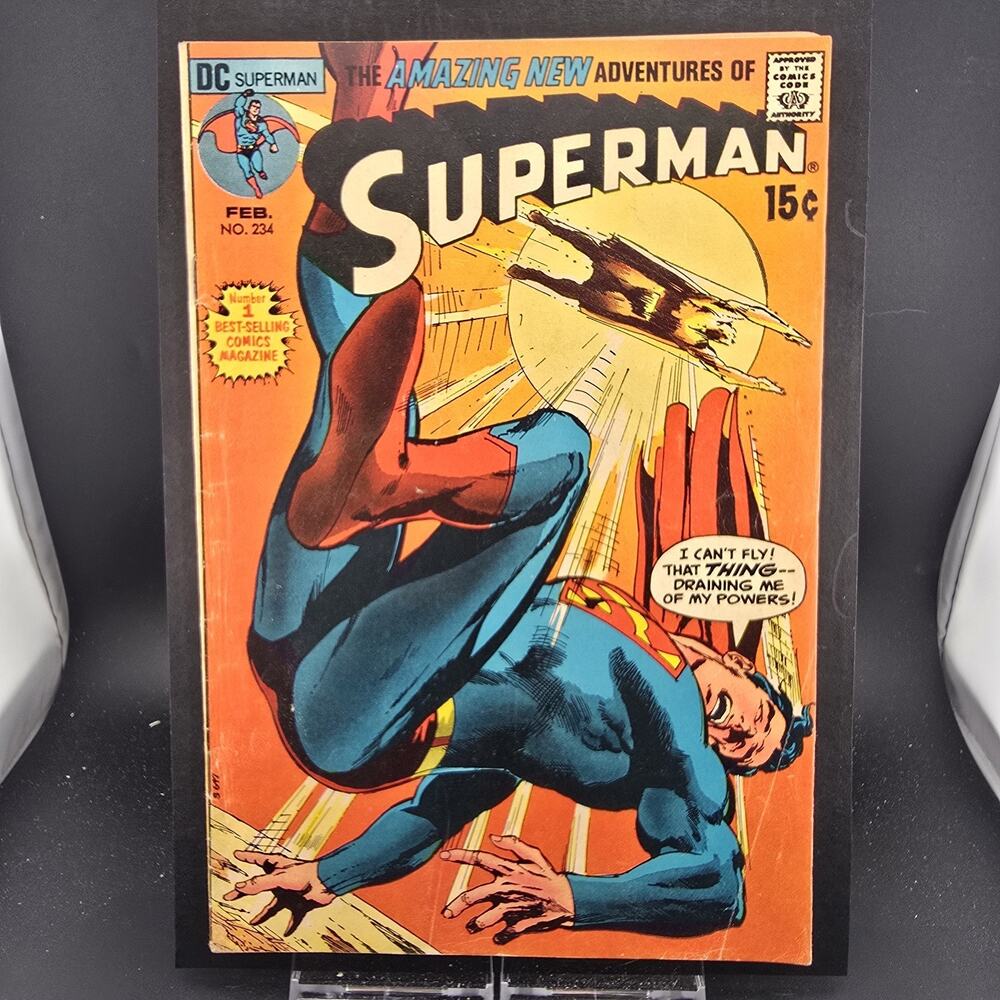 SUPERMAN #234 (1971) Mid-Grade VG/FN - Iconic NEAL ADAMS Cover Art - DC Comics
